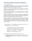 Estudio sobre Vitor Da Fonseca