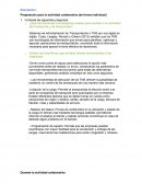 Preparación para la actividad colaborativa (de forma individual)