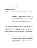 DENUNCIA PENAL Urgente