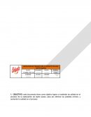 INSTRUCCIÓN DE TRABAJO PARA EL PRODUCTO DE MAIZ (TOPITO QUESO)