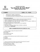 Control de lectura La muerte de Iván Ilich