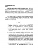 Denuncia fraude.