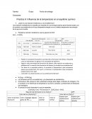 Practica 8: Influencia de la temperatura en el equilibrio químico