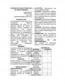 PRUEBAS DE CARACTERIZACIÓN DE HIDROCARBUROS