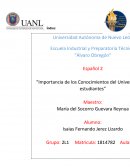 Actividad Integradora 1 Español 2