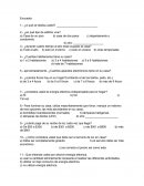 Ejemplo de encuesta.