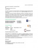 MINISTERIO DE TRANSPORTE Y COMUNICACIONES