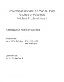 Voliencia en los jovenes