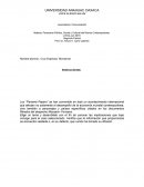 Ensayo Panorama Político, Social y Cultural del Mundo Contemporáneo