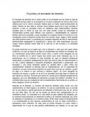 Tema: El jurista y el simulador del Derecho