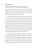 TEORIA CURRICULAR- COMPETENCIA DOCENTE Y COMO ENSEÑAR EN COMPETENCIA.