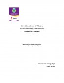 Investigación y Posgrado Metodología de la Investigación