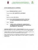 Caso ZARAGOZA MOTRIZ, S.A. DE C.V.