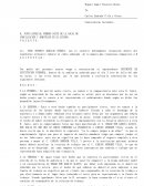 Contestación incidente laboral