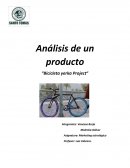 Análisis de un producto “Bicicleta yerka Project“
