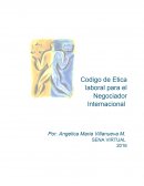 CODIGO DE ETICA PARA EL NEGOCIADOR