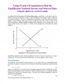 Using the algebra in a worked example.