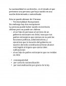 La nacionalidad es un derecho.