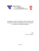 ELABORAR UNA PRACTICA OPERATIVA PARA LA REGULACIÓN DEL SOPLETE, MAQUINAS OXICORTES DE COLADA CONTINUA EN ACERIA DE PLANCHONES DE SIDOR C.A