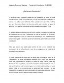 Ensayo sobre el significado de la Constitución.
