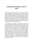 Capitalismo de Estado viene de edad