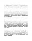 Comentario personal - Apuntes varios.