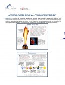 Actividad experimental No. 4: “Calor y temperatura”