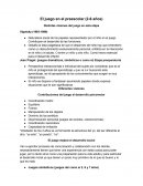El juego en el preescolar (2-6 años)