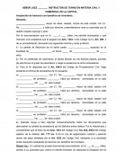 Aceptacion de herencia con beneficio de inventario