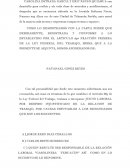 FUNDAMOS NUESTRA DEMANDA EN LOS SIGUIENTES HECHOS Y CONSIDERACIONES DE DERECHO