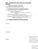 Introducción: Antecedentes de la psicología moderna