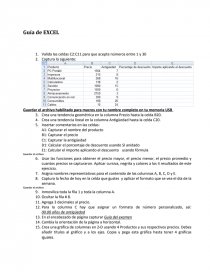 Guía de EXCEL.. Página 1