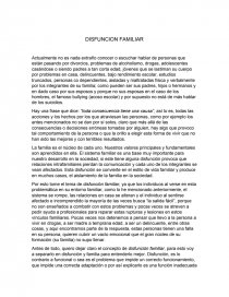 DISFUNCION FAMILIAR.. Página 1