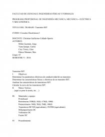 PROGRAMA PROFESIONAL DE INGENIERÍA MECÁNICA, MECÁNICA – ELÉCTRICA Y MECATRÓNICA. Página 1