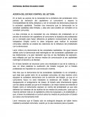 Acerca del Estado, control de lectura