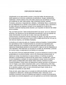 DISFUNCION FAMILIAR.