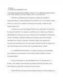 Derecho Administrativo.