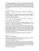 CONVENIO DE PENSIÓN ALIMENTICIA Y GUARDA Y CUSTODIA.