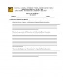 ASIGNATURA: PROCESOS DE CAMBIO Y VARIACION