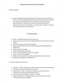 Descripcion de cargo Enfermera Jefe de Admision