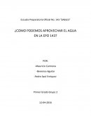Como reducir el consumo de agua en la epo 143