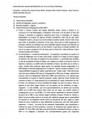 Desarrollo de la reunión en Chacra Pohlmann.