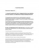 ¿Por que es importante que el administrador de una empresa de salud conozca las principales teorías organizacionales?