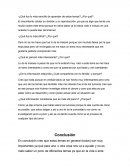 Informe de metacognición.