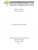 FUNDAMENTO DE ECONOMÍA Y MICROECONOMÍA