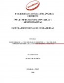 LA HISTORIA DE LA CONTABILIDAD. (EL ORIGEN DE LA CONTABILIDAD, EVOLUCIÓN HISTÓRICA DE LA CONTABILIDAD EN LA SOCIEDAD)