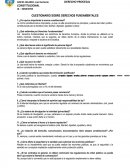 CUESTIONARIO SOBRE DERECHOS FUNDAMENTALES