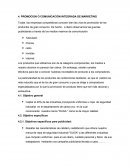 PROMOCION O COMUNICACIÓN INTEGRADA DE MARKETING. INSERTEX