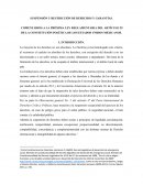 SUSPENSIÓN Y RESTRICCIÓN DE DERECHOS Y GARANTÍAS.