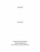 MODULO GESTION DEL MERCADEO INTERNACIONAL